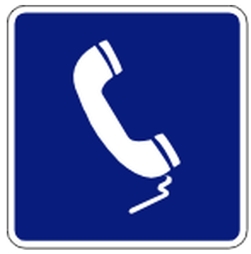 Señal de tránsito: Teléfono