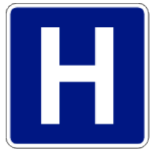 Señal de tránsito: Hospedaje