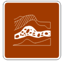 Señal de tránsito: Geología