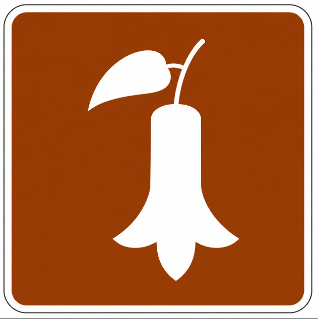 Señal de tránsito: Flora