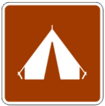Señal de tránsito: Camping