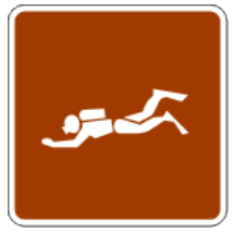 Señal de tránsito: Buceo