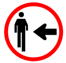 Señal de tránsito: Tránsito de peatones