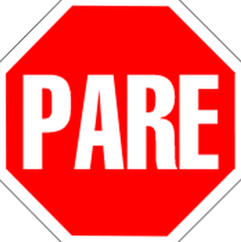 Señal de tránsito: Pare