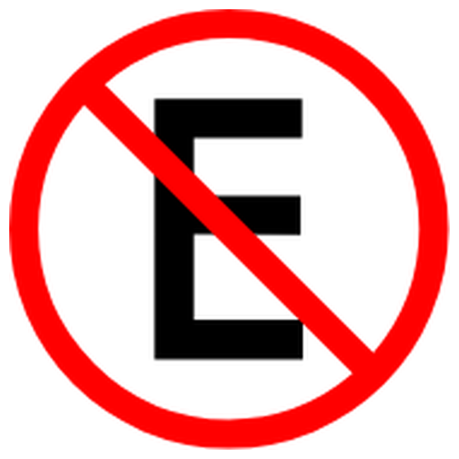 Señal de tránsito: No estacionar