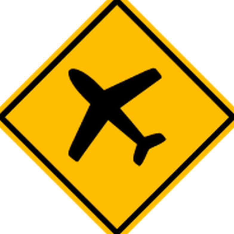 Señal de tránsito: Aeropuerto o aeródromo