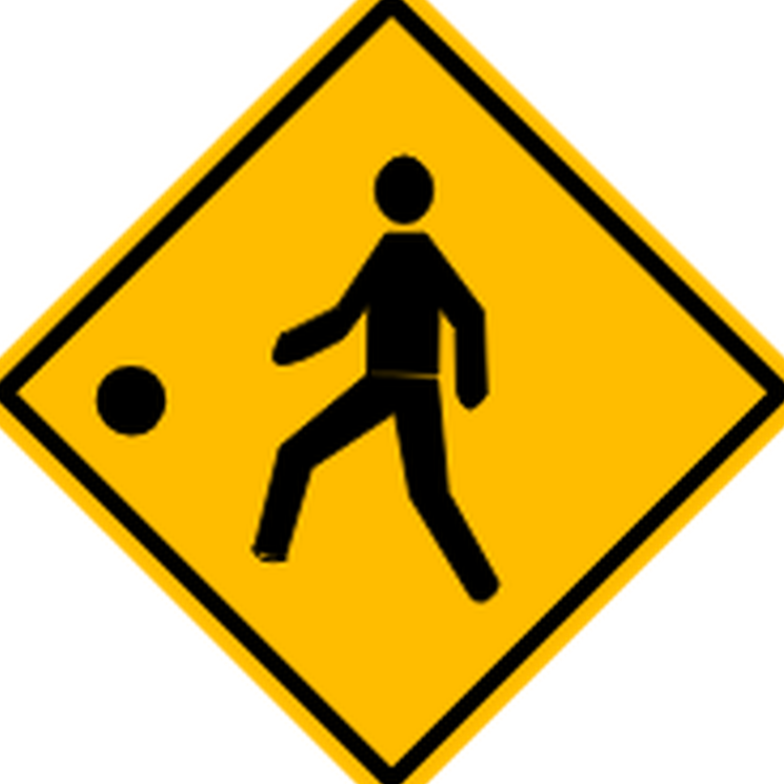 Señal de tránsito: Niños jugando