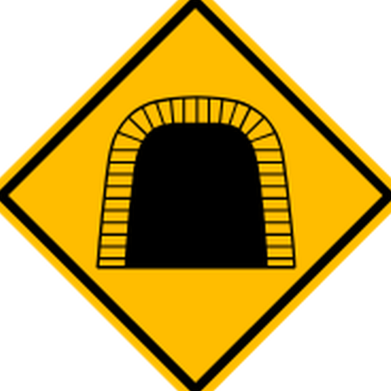 Señal de tránsito: Proximidad túnel